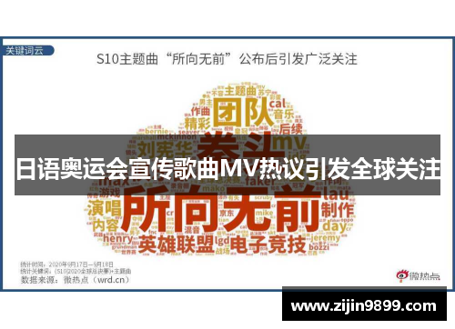 日语奥运会宣传歌曲MV热议引发全球关注 日语奥运会宣传歌曲MV热议引发全球关注